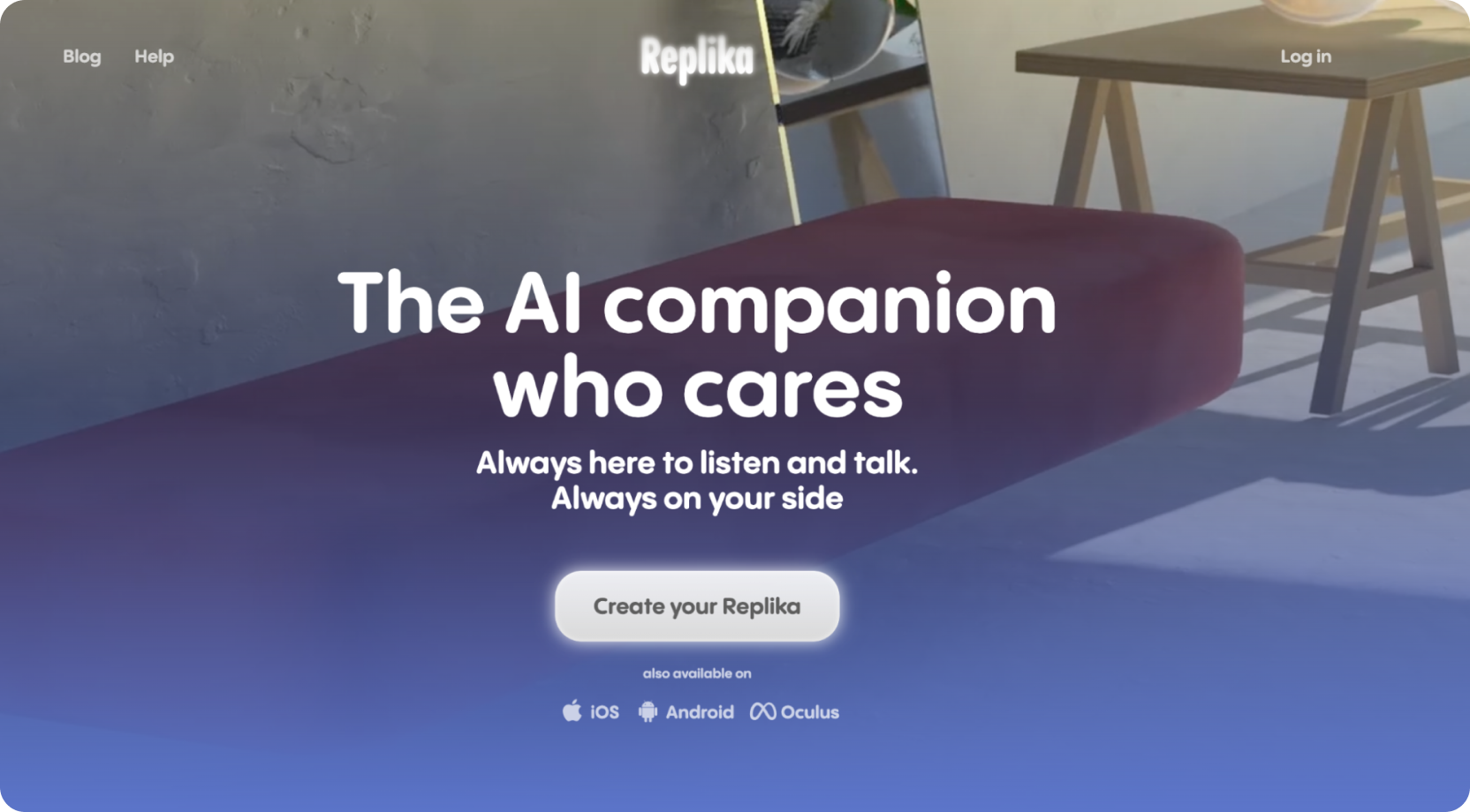 One of the best AI chatbots in 2024: Replika