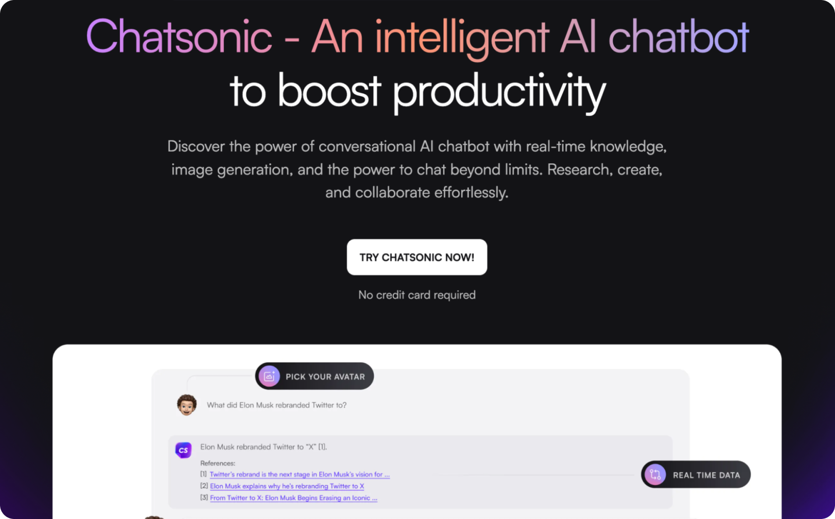 One of the best AI chatbots in 2024: Chatsonic