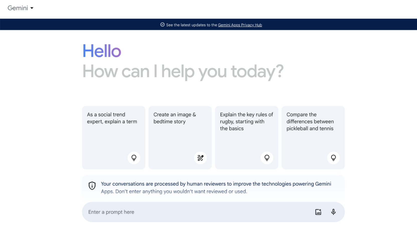 One of the best AI chatbots in 2024: Google Gemini