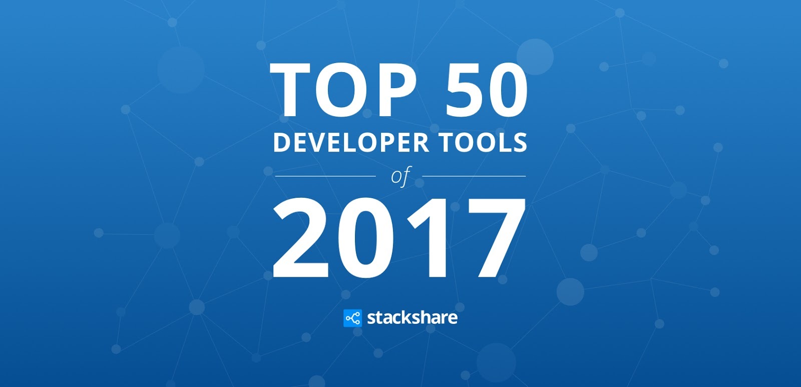 Top 50 developer tools 2017