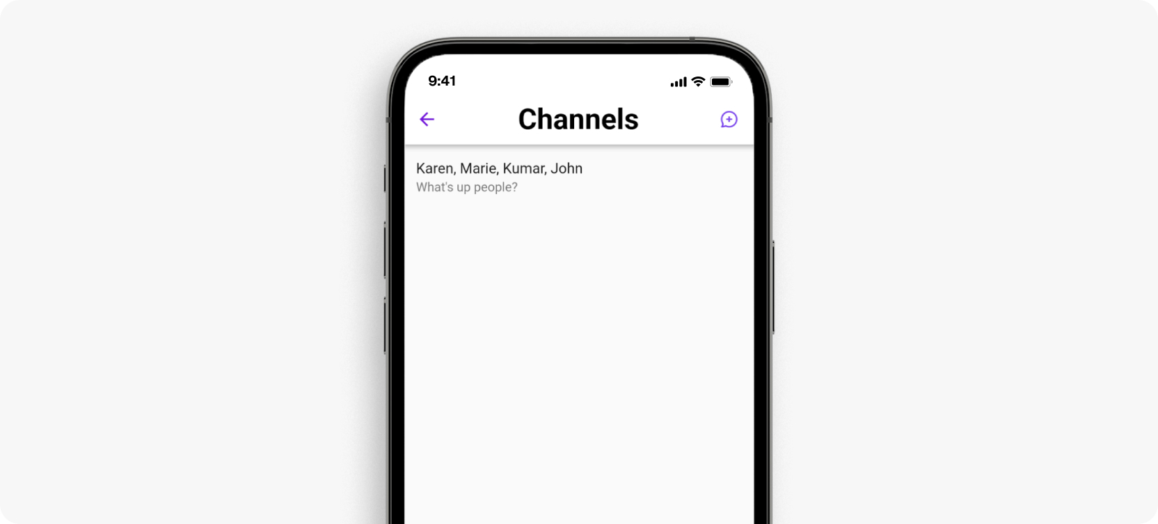 Chat channels