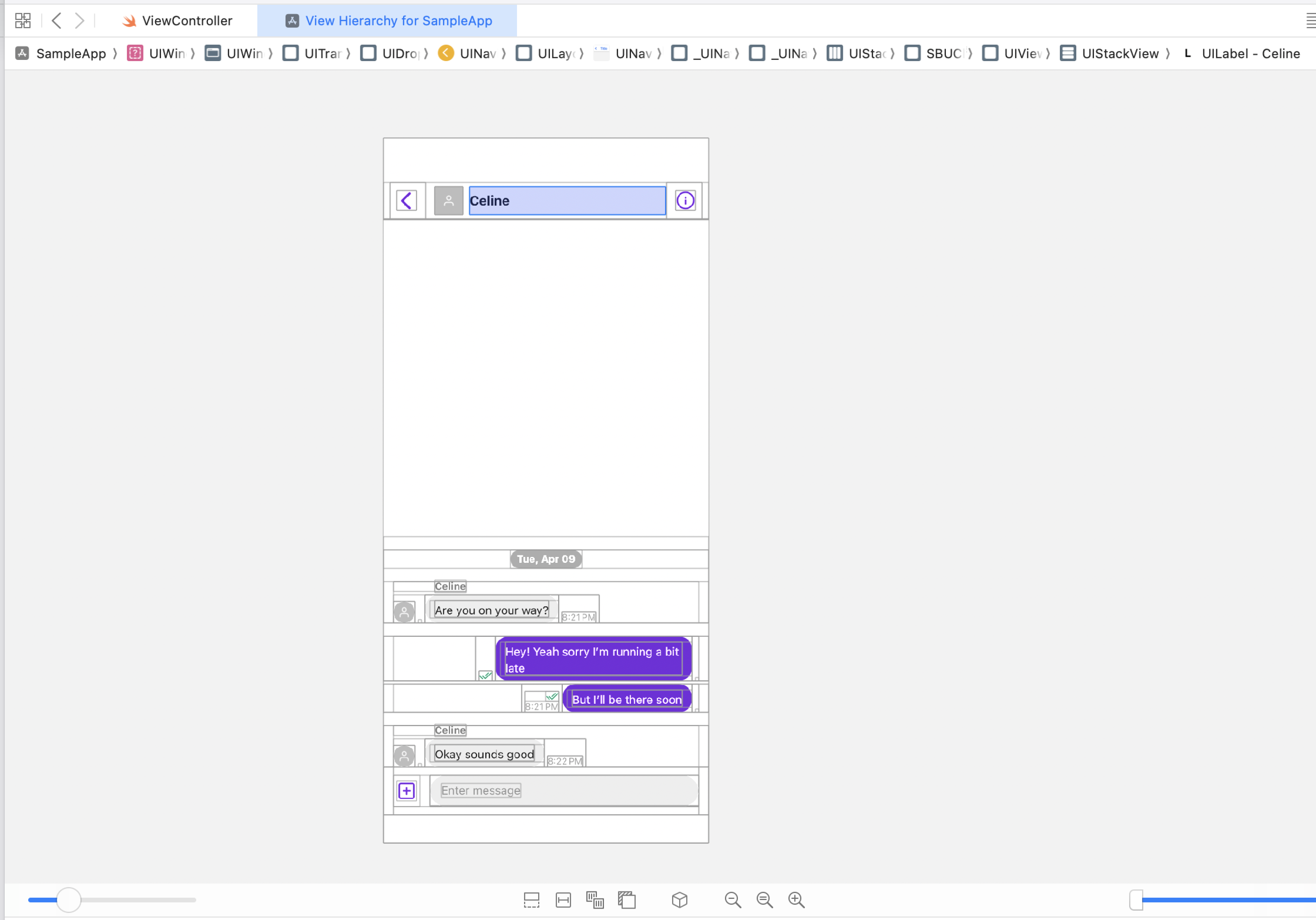 Image showing how to identify the class of the channel title view