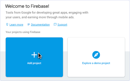 Tutorial Firebase console