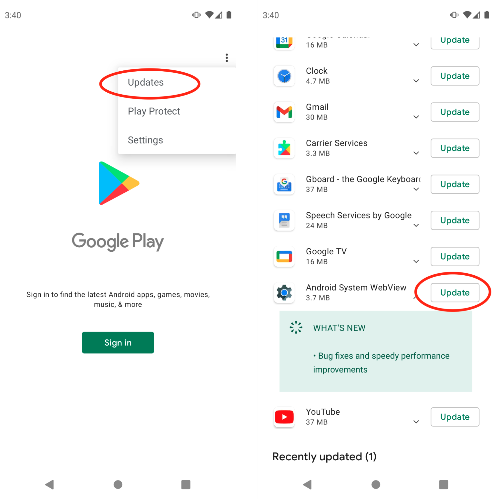 Tutorial Google Play