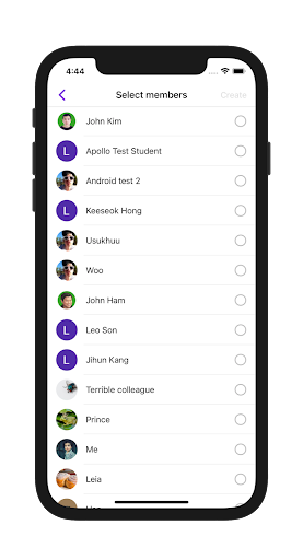 Tutorial select members
