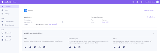 Tutorial dashboard overview