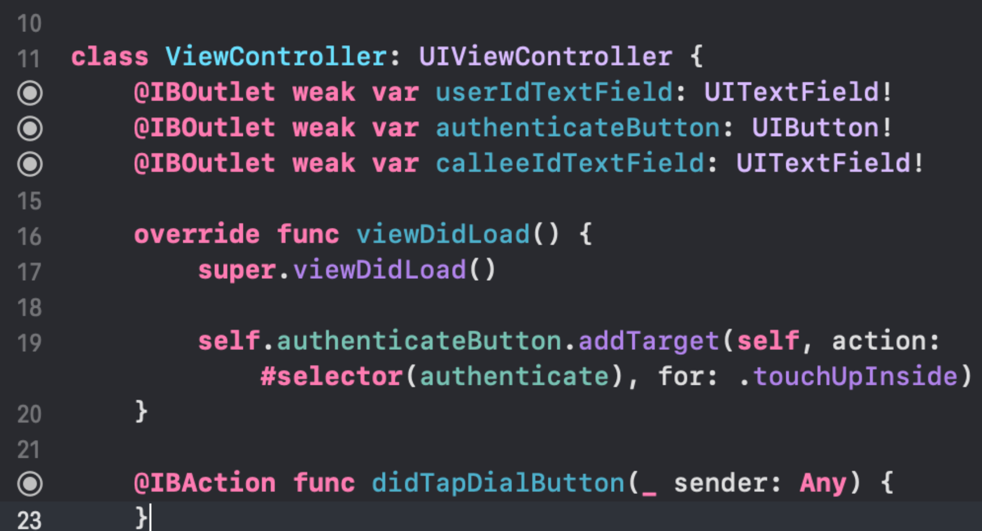 Tutorial new text field