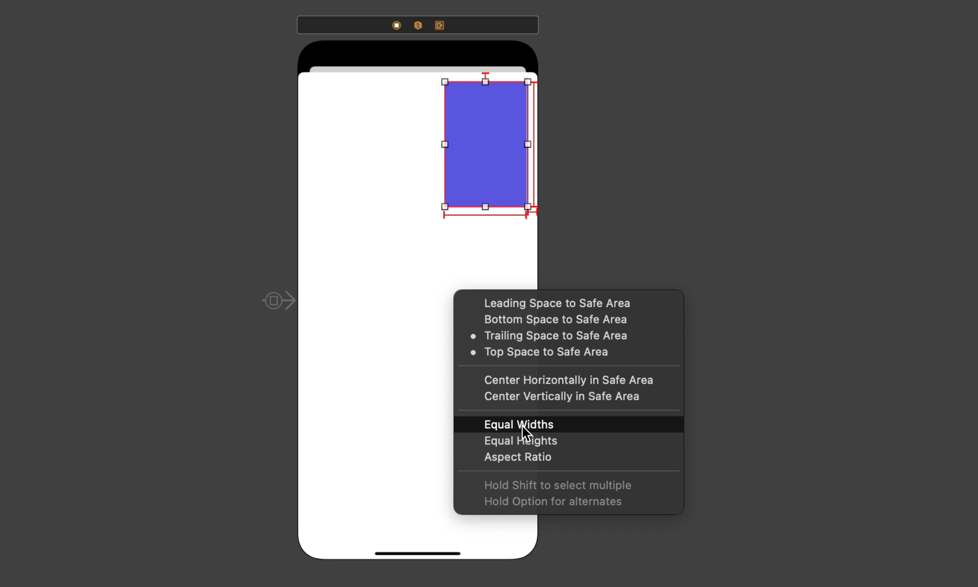 Tutorial select equal widths