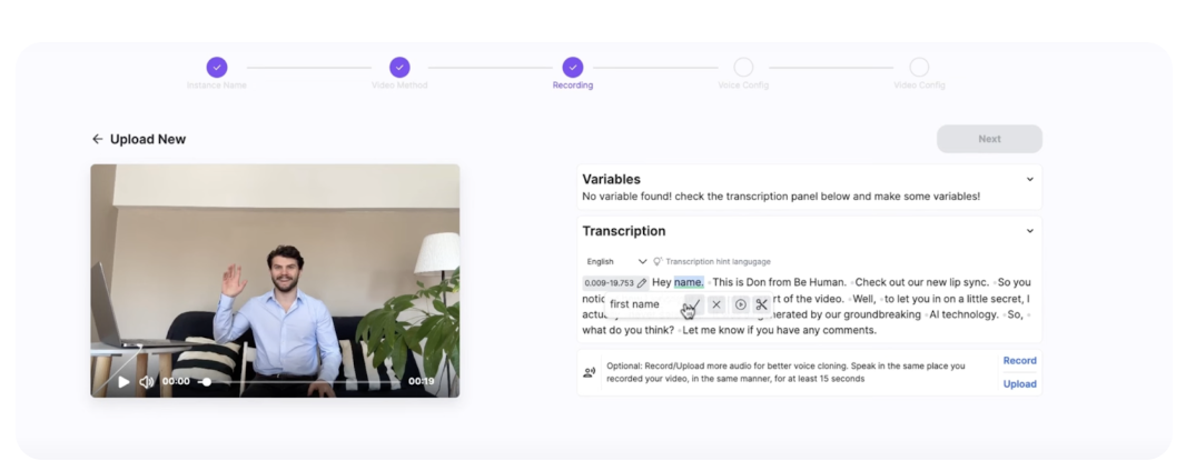 AI lead generation software for video engagement