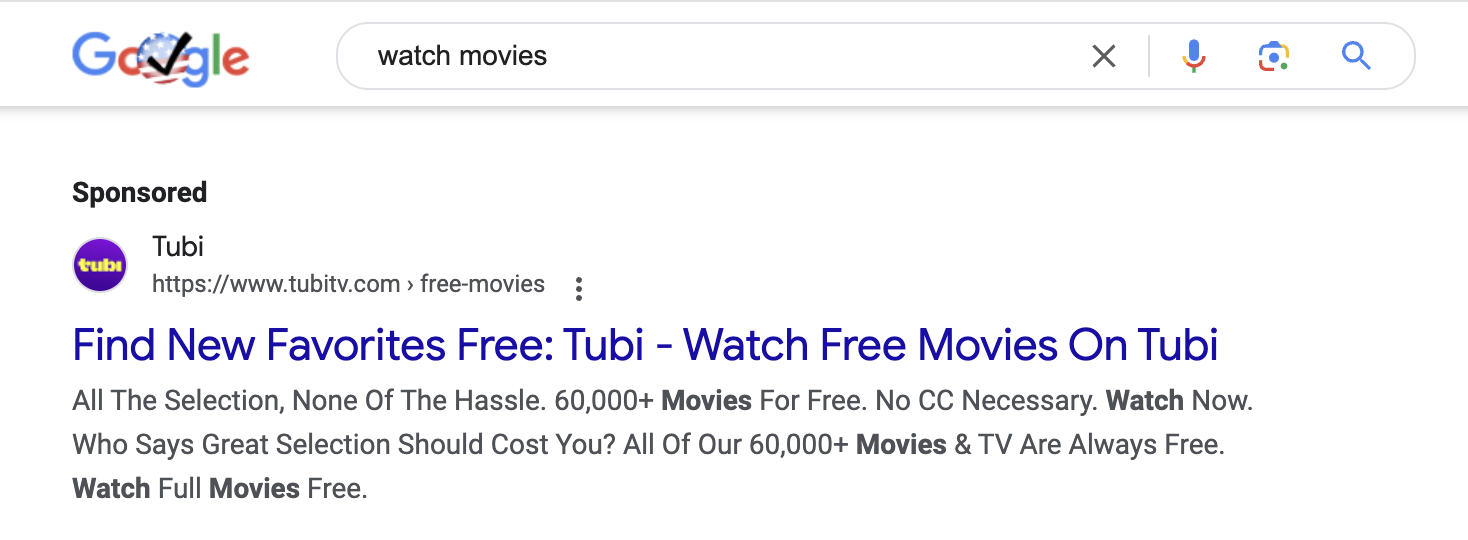 Paid ads on Google