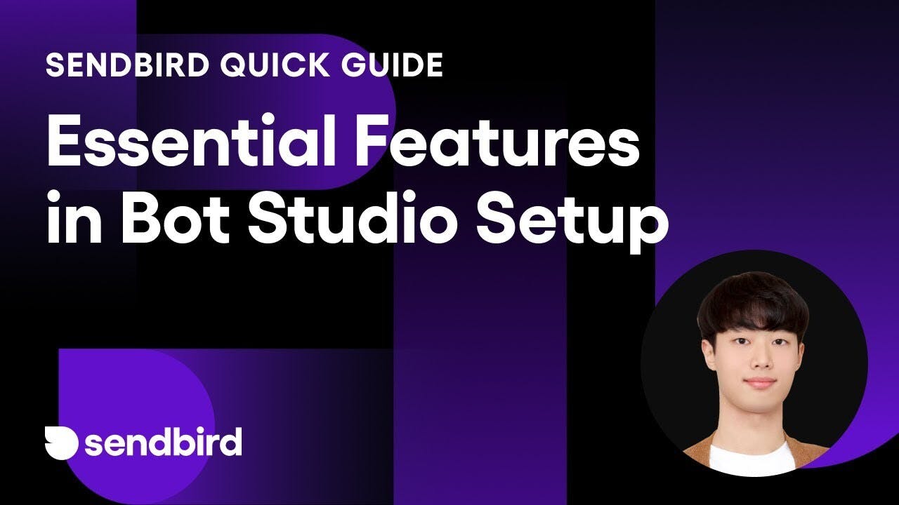 You Tube video cover Quick Guide Essential Features in Bot Studio Setup