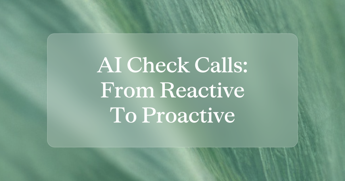 What are check calls in trucking — and why AI is replacing them