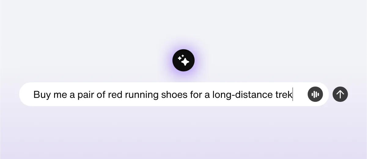 Example of delegating product discovery and shopping with agentic commerce