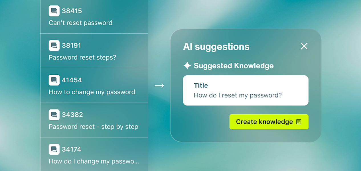 AI Suggestions: Your AI agent can tell you what your knowledge base is missing