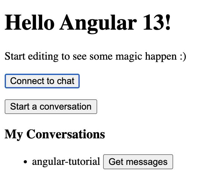 Welcome to Angular 13