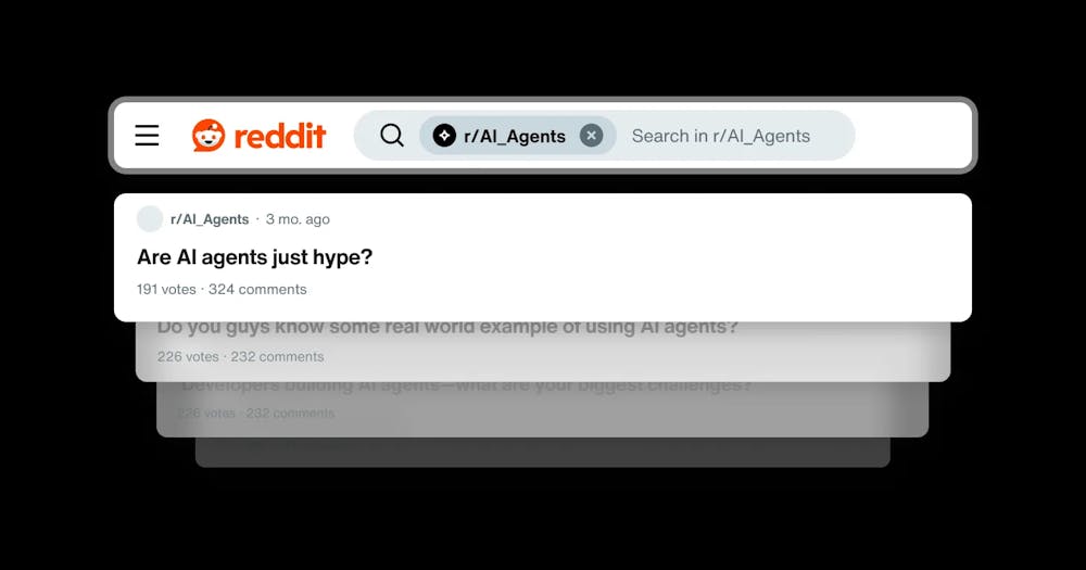 Answering reddit s top threads about ai agents