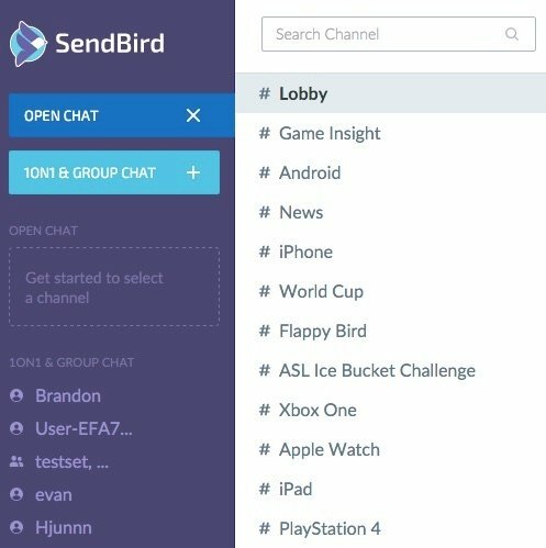 Blog open chat interface