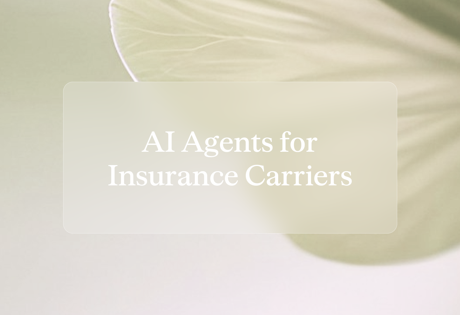 Cover ai agent for insurance what it is and how modern tkhznz