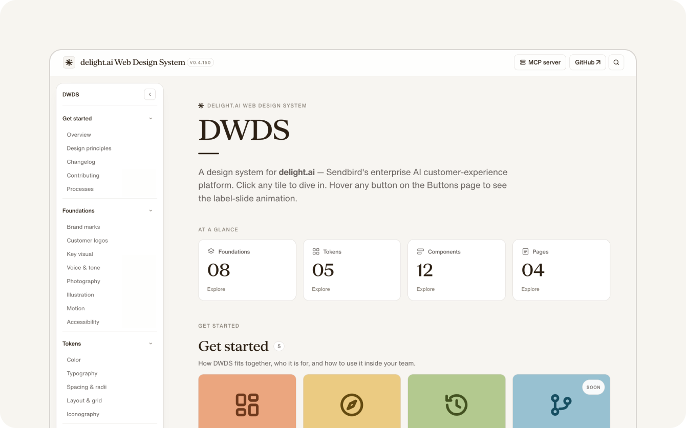 delight.ai Web Design System