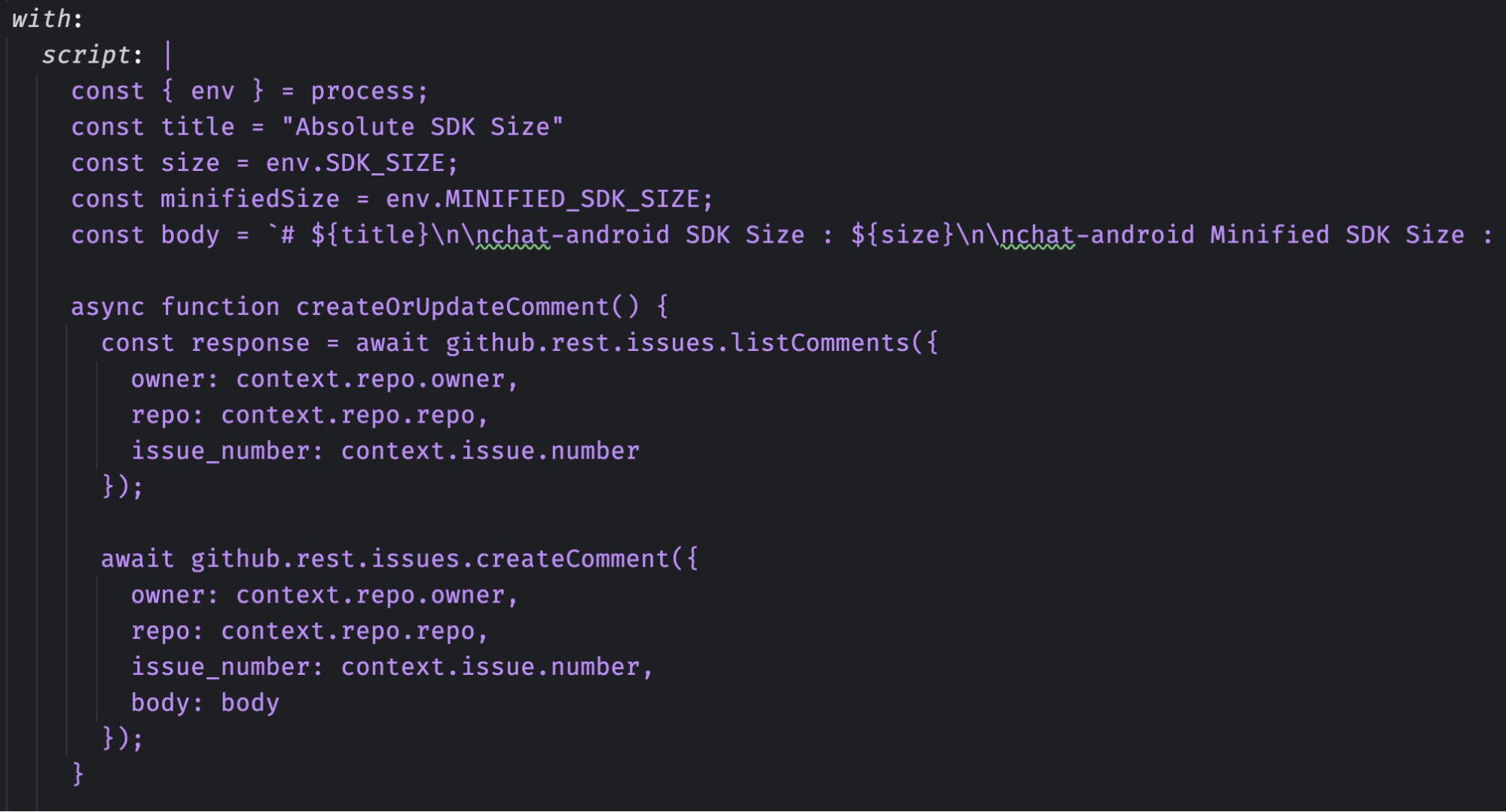 Emerge api github actions