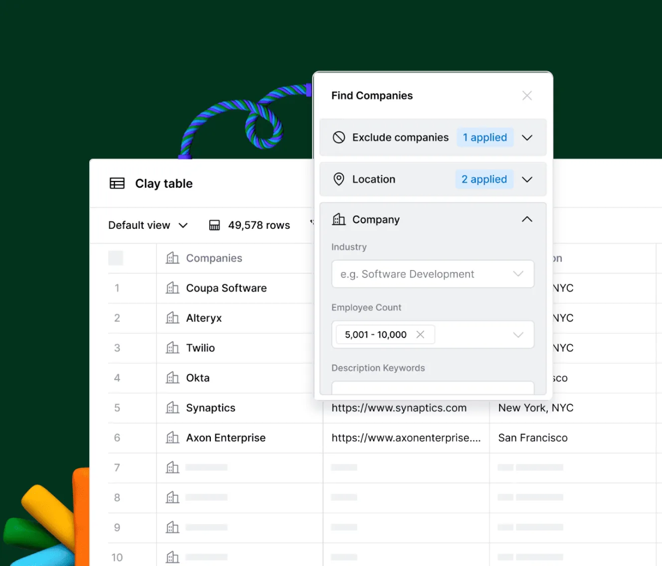Clay's AI prospecting tool tracks real-time intent data like job and company changes to dynamically prioritize leads instantly for teams.