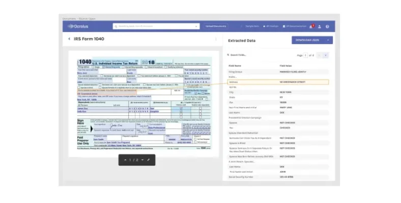Ocrolus’s intelligent document automation software leverages AI to reduce manual effort and speed up high-volume document workflows.