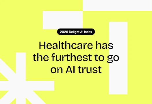 Healthcare has the furthest to go on AI trust. The starting point is clearer than you think.