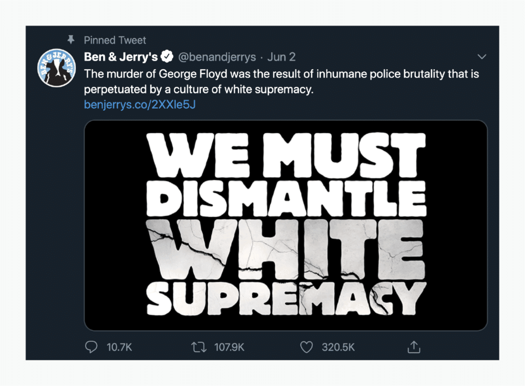 ben and jerrys dismantle white supremacy
