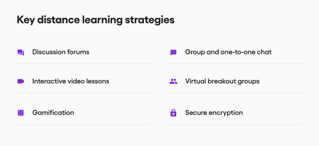 Key distance learning strategies