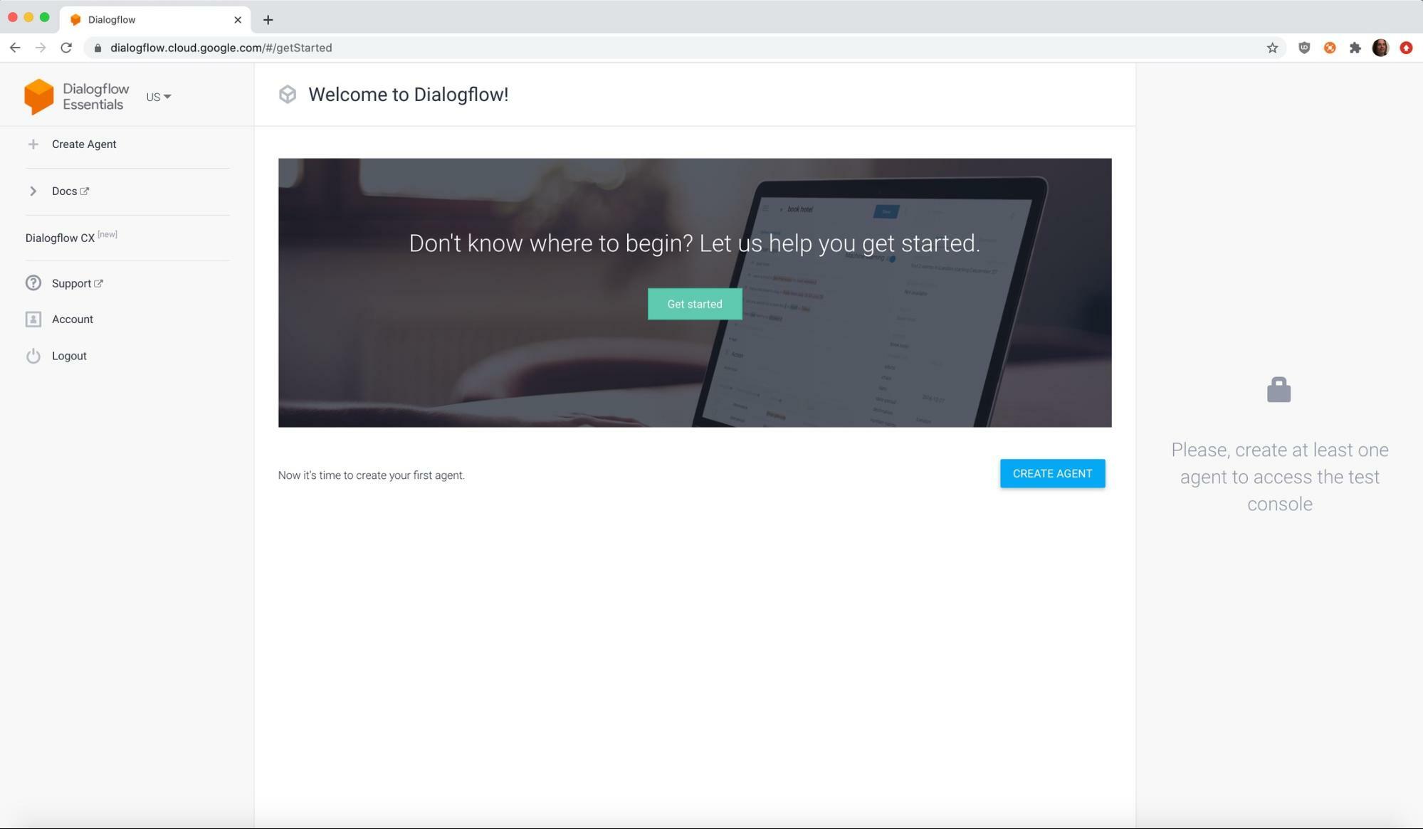 Dialogue main workflow