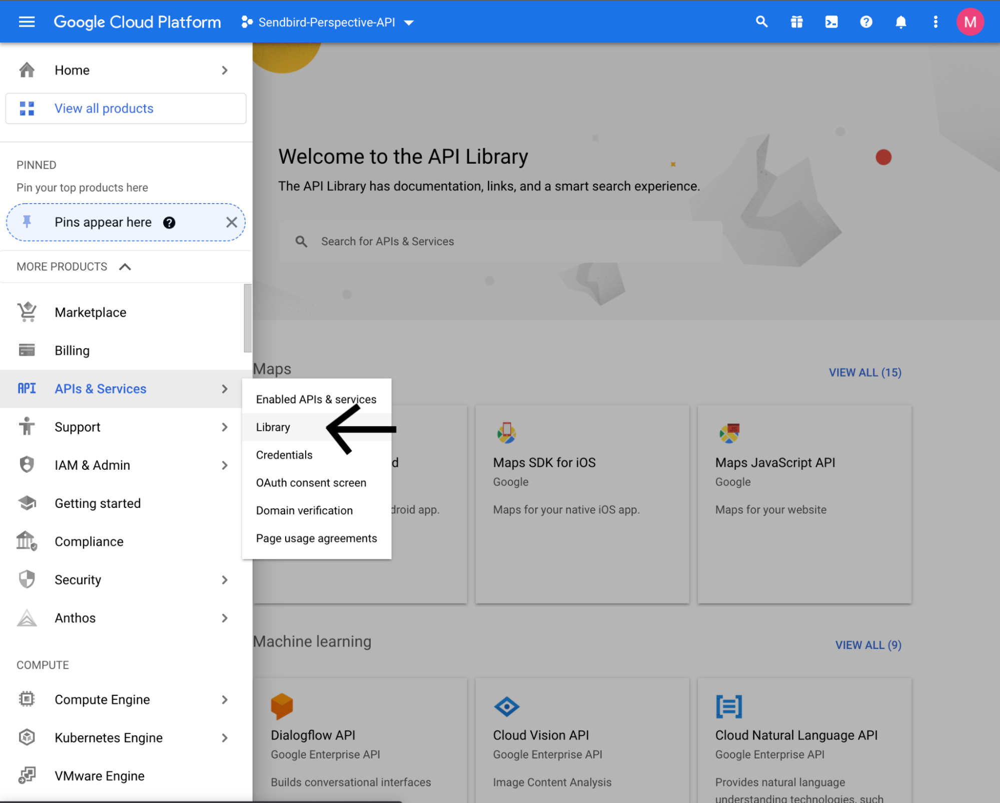 Google Cloud Platform API library