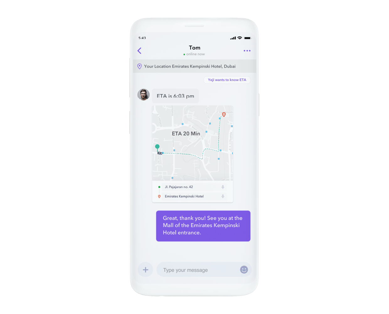 sharing a map preview android blog image