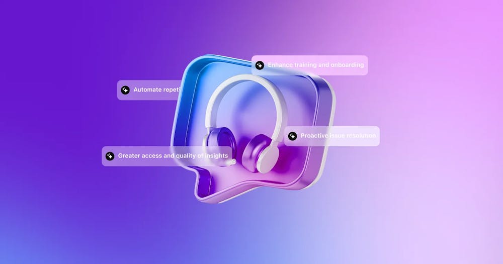 Improve support with an AI customer service agent