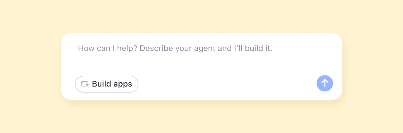 Lindy AI agent builder showing natural language workflow creation in plain interface”