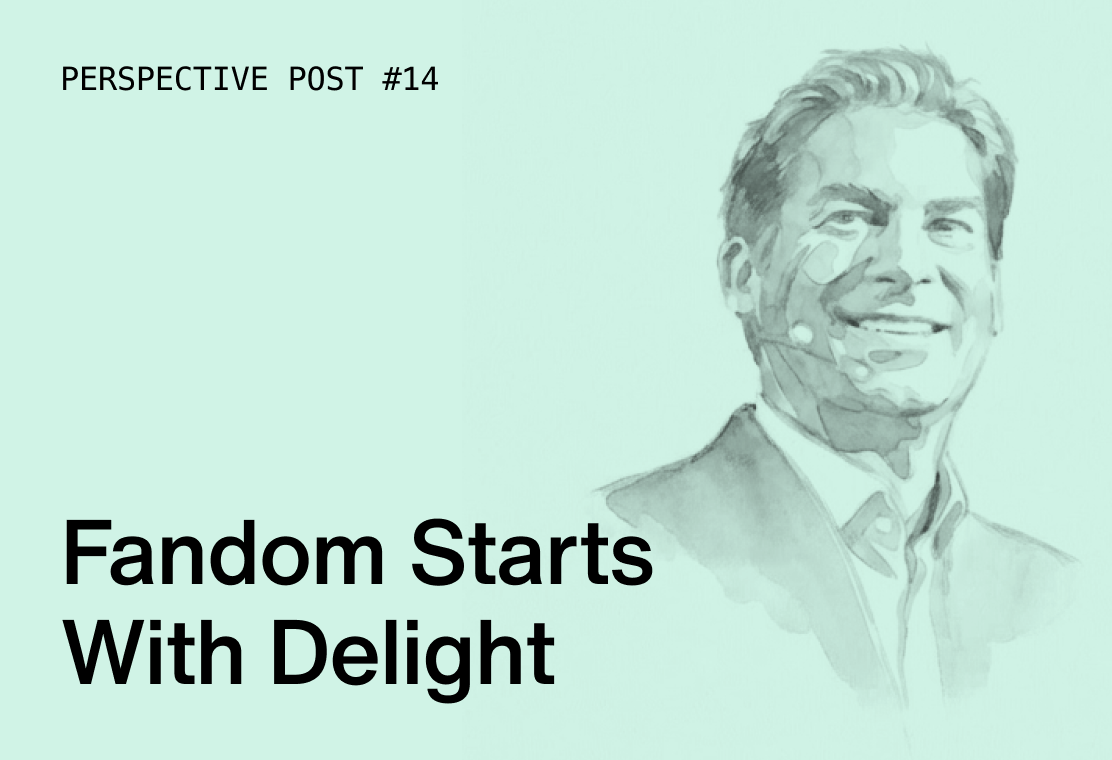 Fandom starts with delight