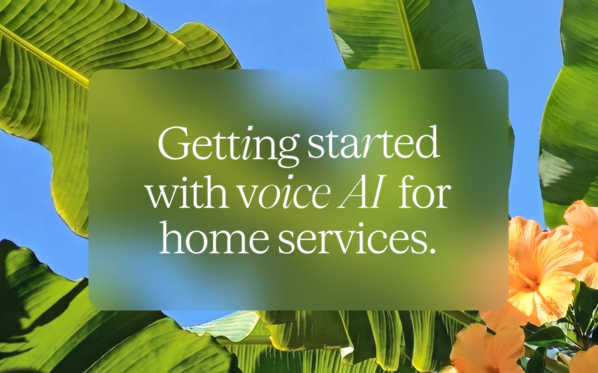 Voice AI for home services: Buyer's guide to AI agents