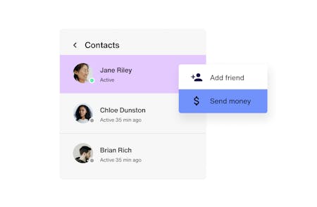 Section 02 Build trust with added context around payments