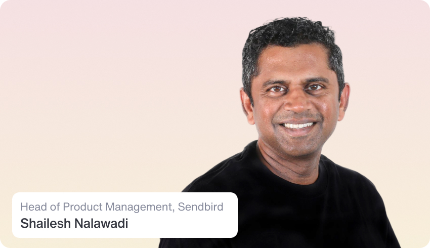 Shailesh Nalawadi presenting