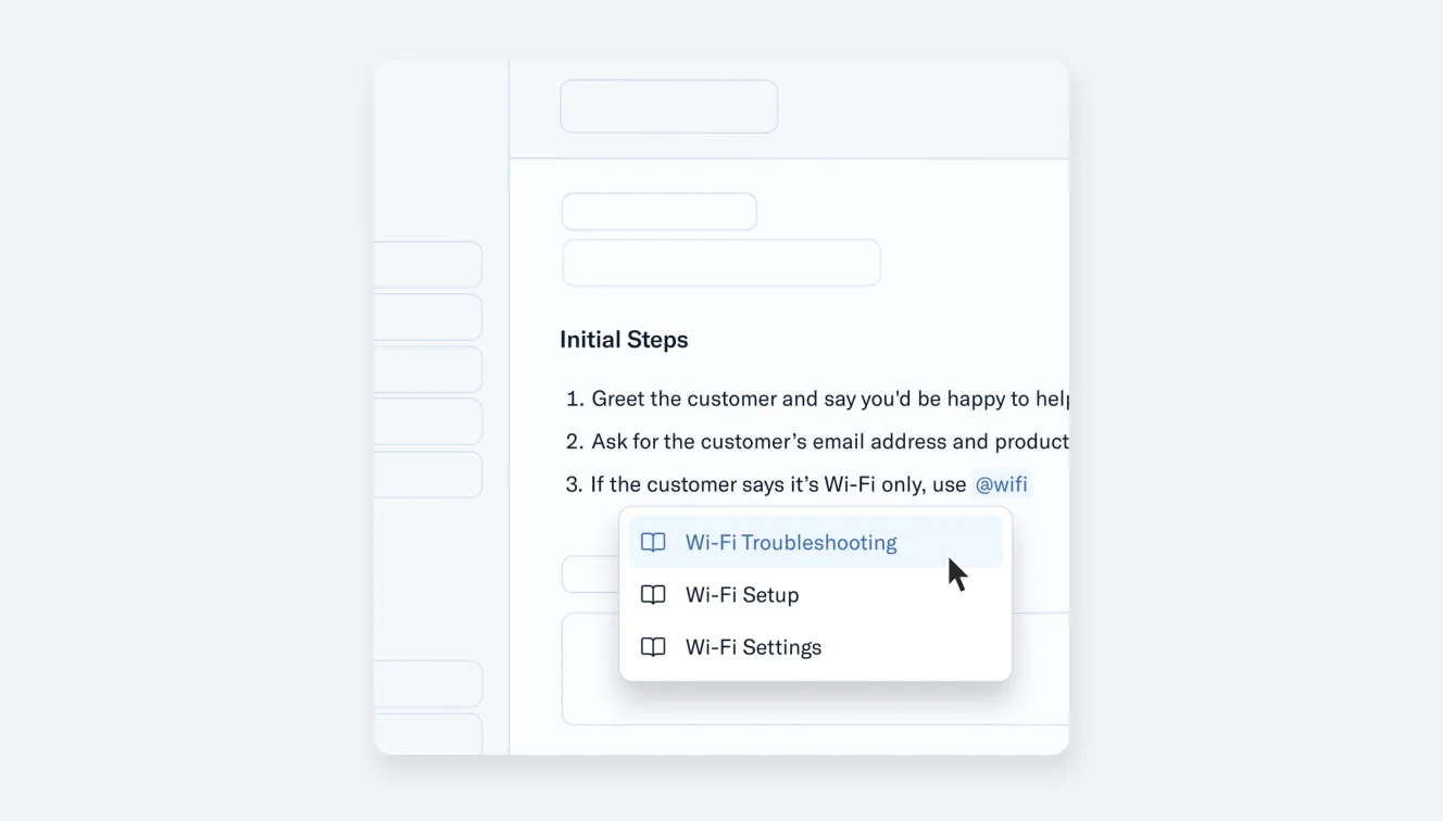 Sierra AI agent builder showing steps to build workflow in white user interface”