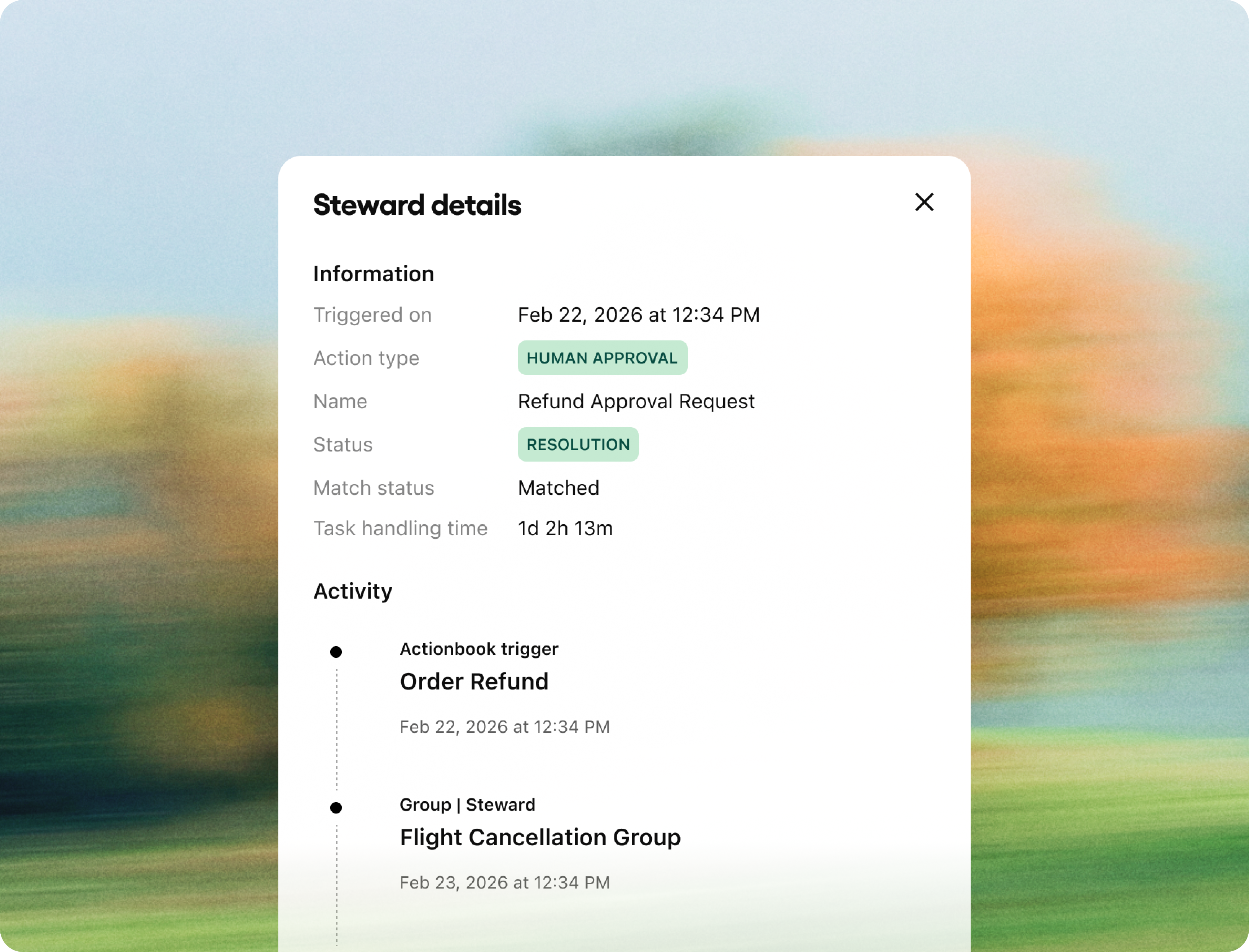 Agent Steward details