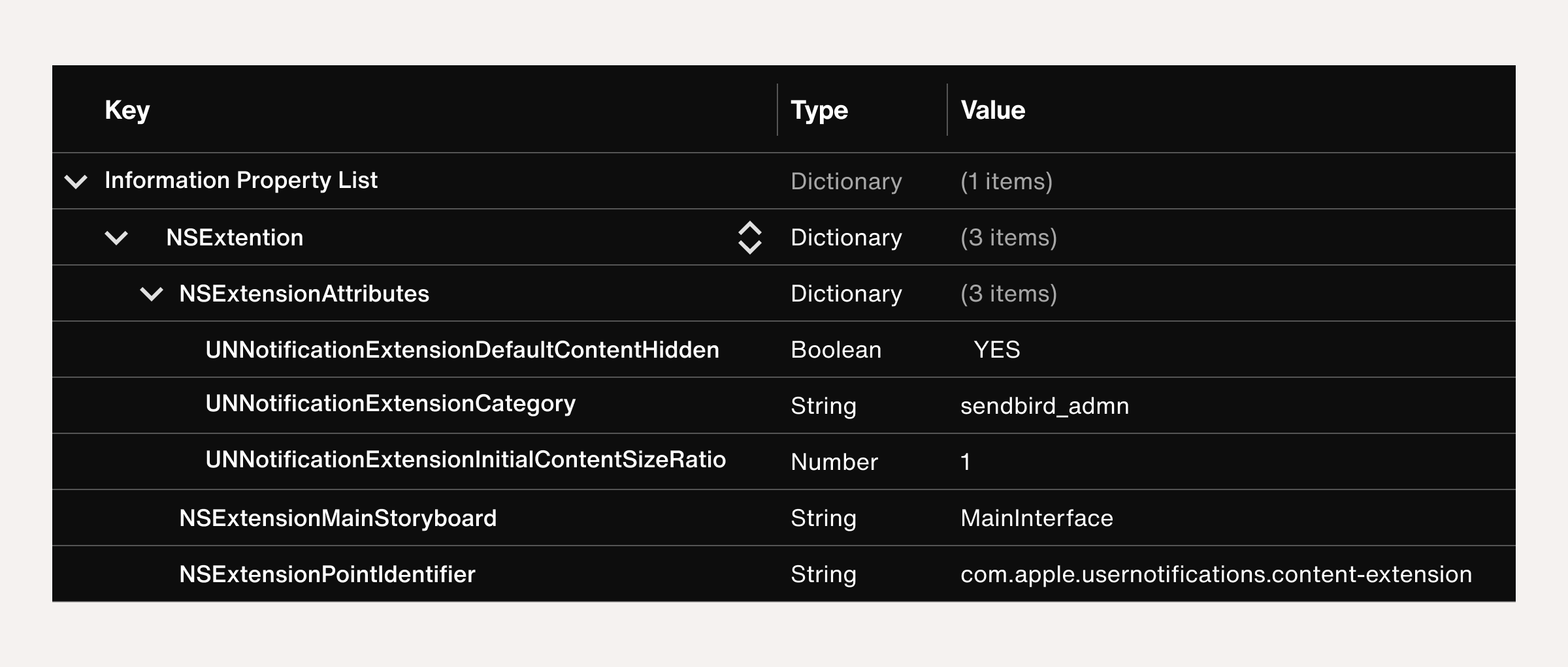 Configuring Info.plist