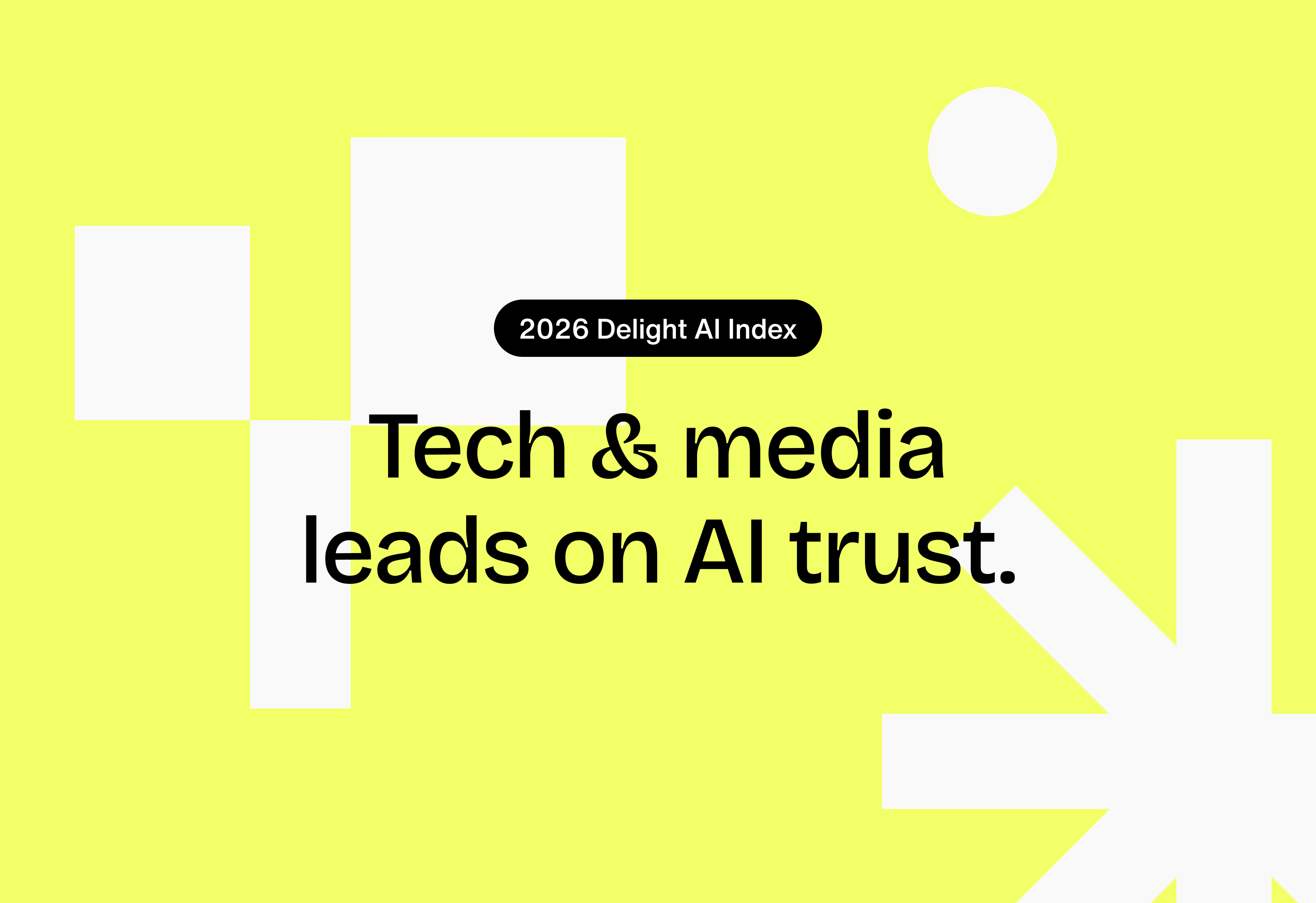 Tech & Media leads on AI trust. Here's what that position can do for the entire market.
