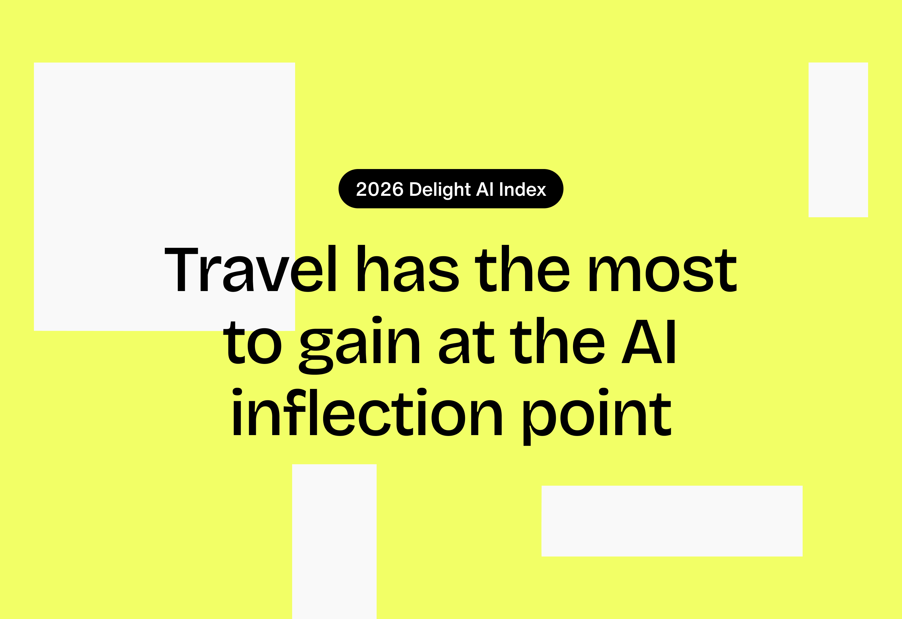 Travel has the most to gain at the AI inflection point. Here's where to start.