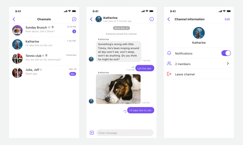 Blog UIKit Screens