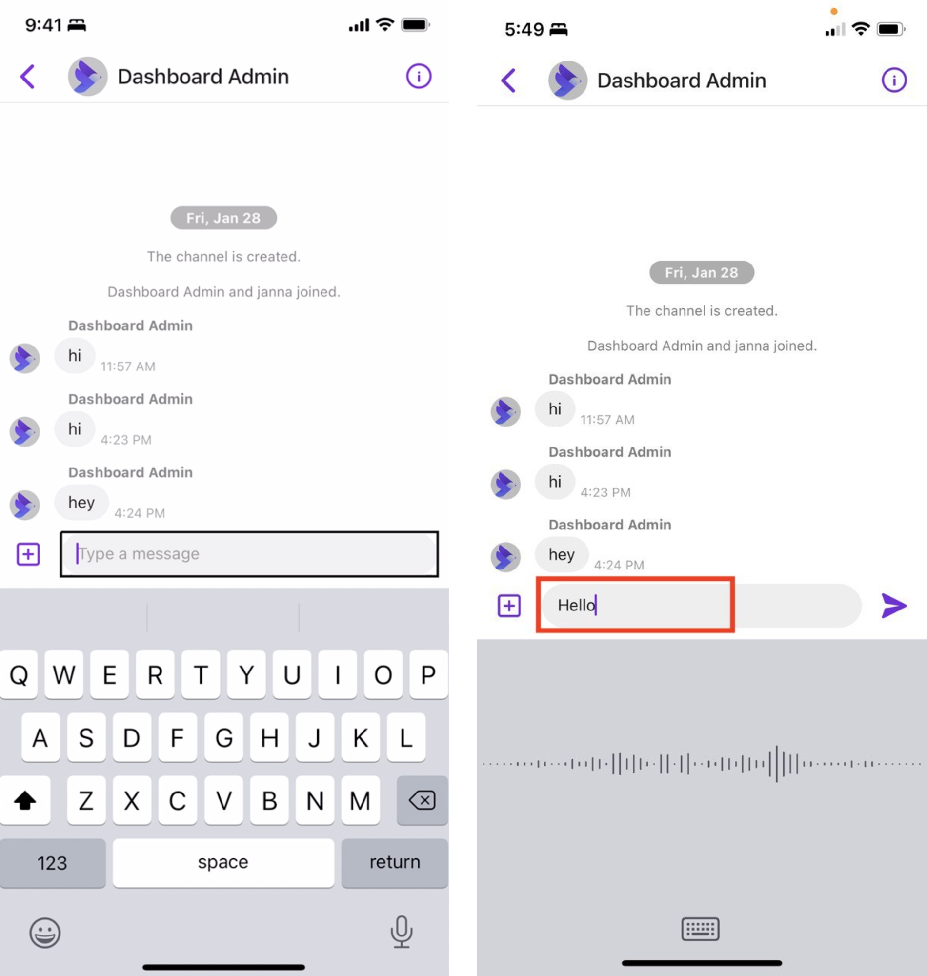 Voice to text - UIKit