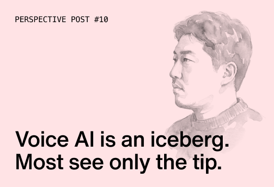Voice AI is an iceberg. Most companies only see the tip.