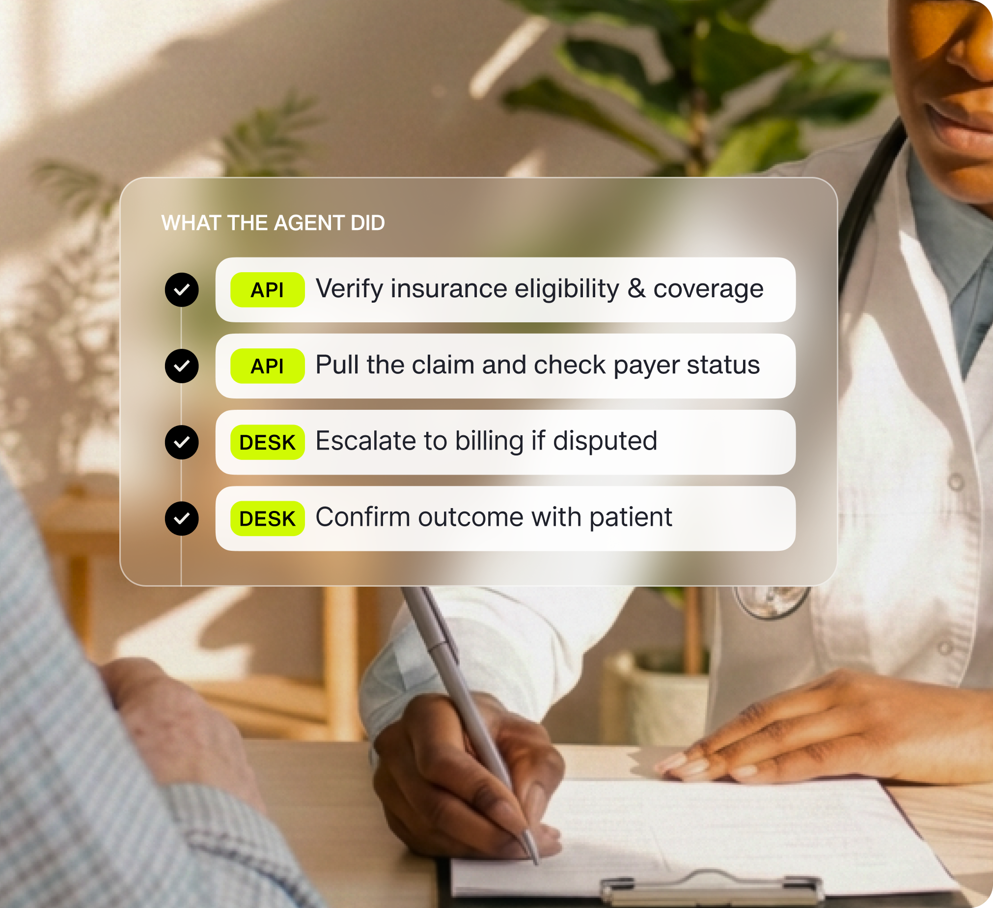 X3 healthcare industry ai agent